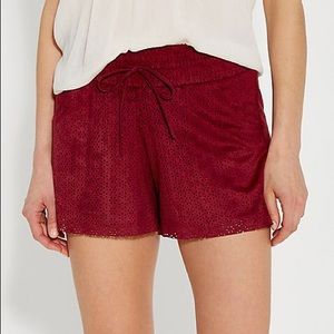 ❗️6 for $20❗️ Maurice’s Laser Cut Suede Shorts
